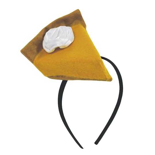 Beistle Orange & Black Pumpkin Pie Headbands, 2ct.